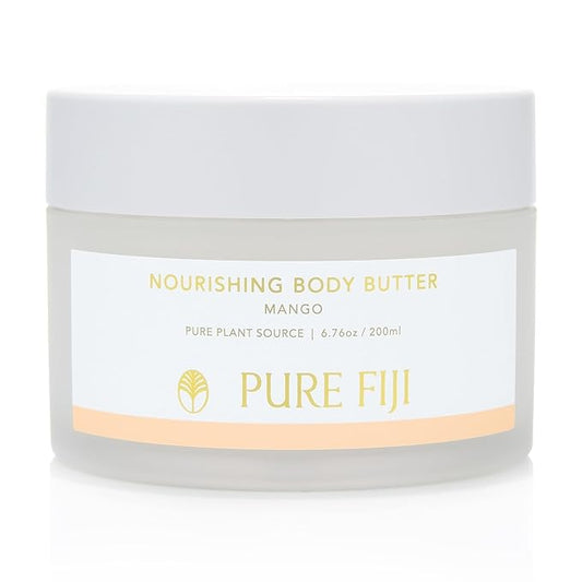 PURE FIJI Nourishing Body Butter, Mango (6.7oz/200ml)