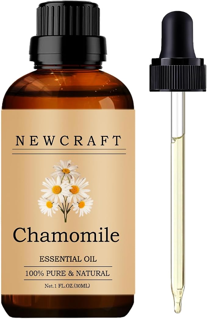 Chamomile Essential Oils, 100% Pure and Natural Essential Oil for Aromatherapy Diffuser - Chamomile/1 Fl Oz