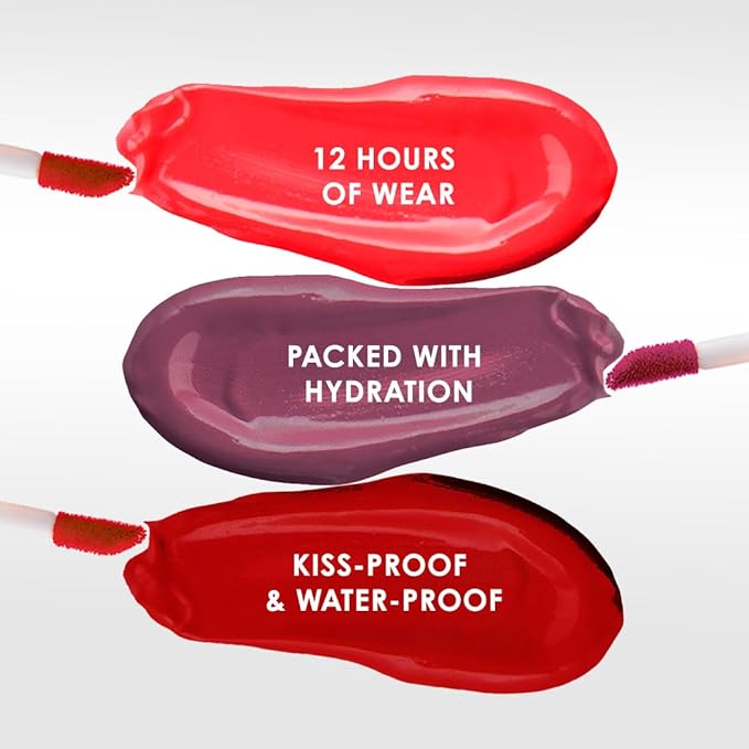 NATASHA MOOR: Molten Matte Liquid Lipstick - Long-Lasting, Hydrating, Matte Finish with Moisturizing Vitamin E - Waterproof, Kiss-Proof, Cruelty-Free - 12-Hour Stay Power - SELF MADE