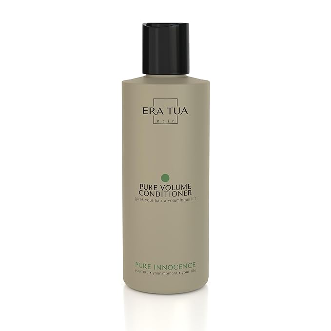 Pure Innocence Volume Conditioner | Dutch Made & Formulated | Boosts Volume for All Hair Types | Floral Scent of White Jasmine, curly hair conditioner Rose Ylang-Ylang & calendula | 200 ml