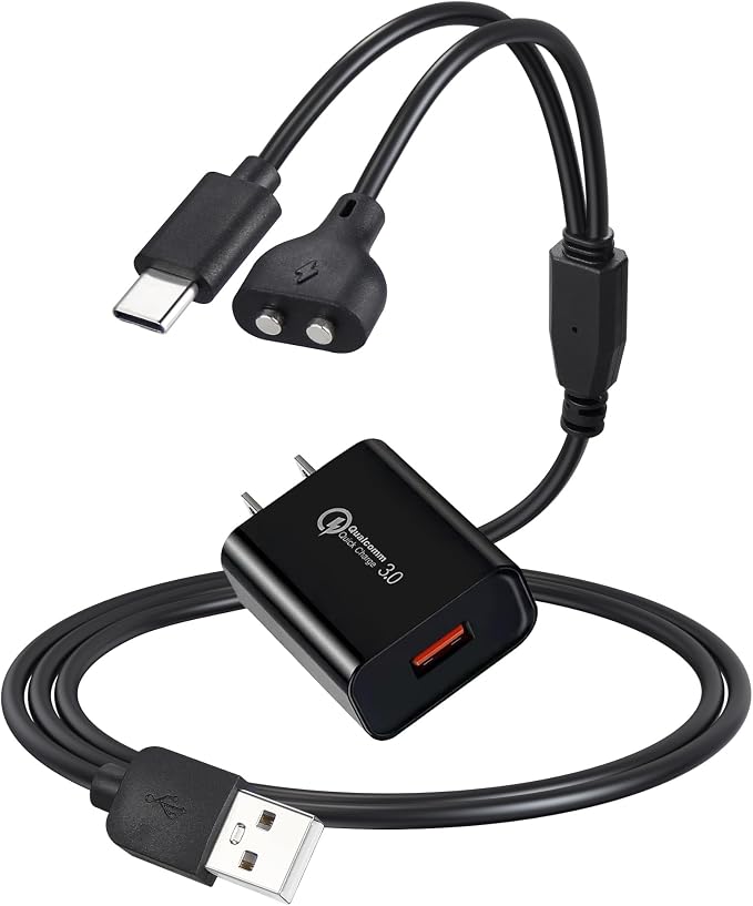 Dog Shock Collar Charger Cord for Jugbow DT-61 Dog Training Collar, 18W