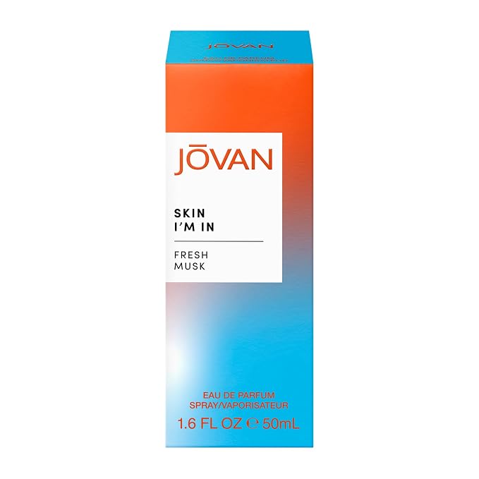 Jovan Skin I'm In Eau de Parfum 1.7 fl oz (Pack of 1), Notes of Black Currant, Jasmine, and Musk, Unisex Fragrance, Long Lasting, Everyday Fragrance, Travel Size