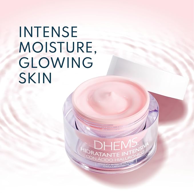 Intensive Moisturizing Cream with Hyaluronic Acid, Antioxidant & Reduce Wrinkles 1,69 Ounces - Vitamin C Serum Antioxidant & Anti Aging with Ginkgo Biloba 0,51 Ounces - Bundle