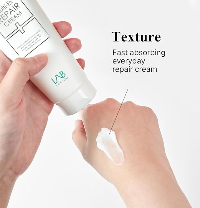 Multi-Ex Repair Cream 100ml – Korean Face Moisturizer with Niacinamide & EGF | Skin Repair Cream for Sensitive Skin | Soothing Facial Moisturizer for Women | Hydrating Moisture