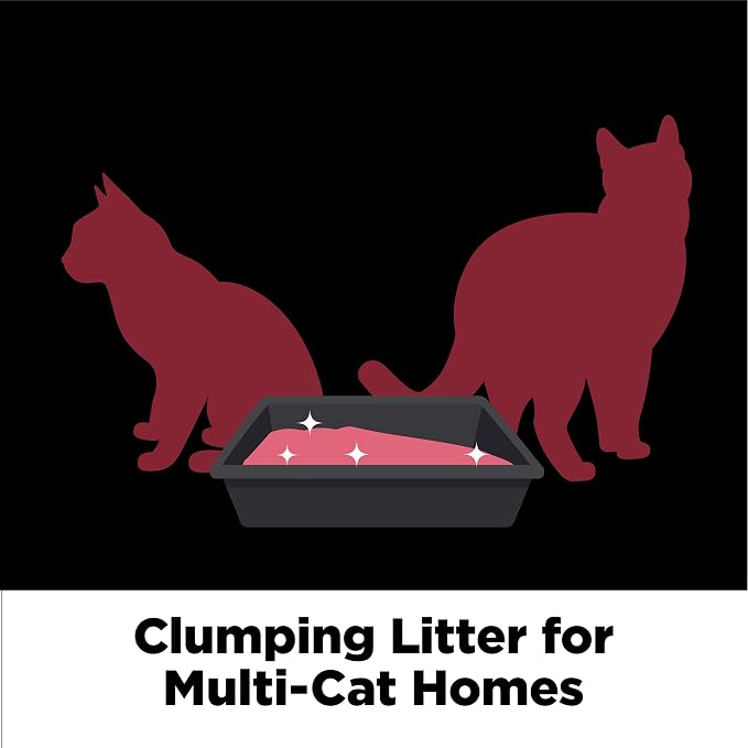 ARM & HAMMER Clump & Seal Platinum Clumping Cat Litter, Exclusive, 27.5 Lbs | Clumping Litter, Rock-Hard Clumps, Baking Soda Odor Eliminators, 14-Day Odor Control