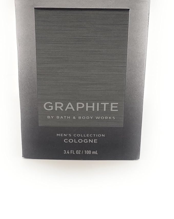 Bath and Body Works Bath & Body Works Graphite Men's Fragrance 3.4 Ounces Cologne Spray (2019 Edition)