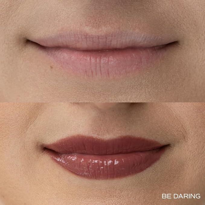 Your Best Self Peptide Hydrating Lip Gloss - Dusty Rose - Be Daring