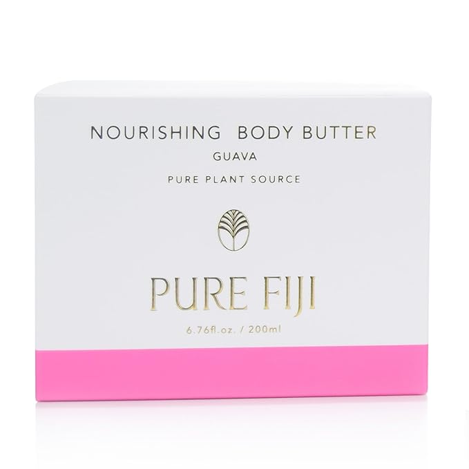 PURE FIJI Nourishing Body Butter, Guava (6.7oz/200ml)