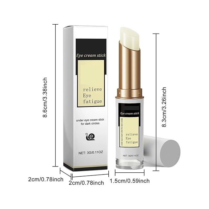 Mineral Oil Eye Stick - Hydrating Treatment To Minimize Puffiness & Fine Lines, Nourish Delicate Eye Area(#2,2pcs)