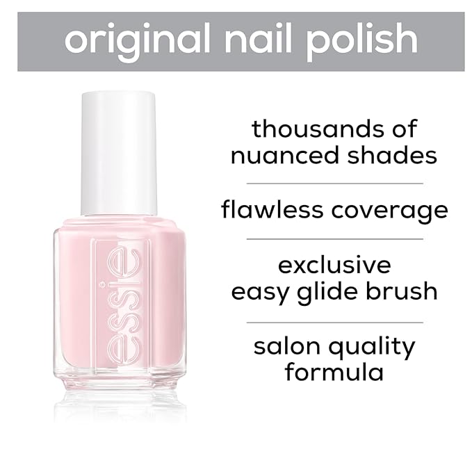 essie Gel Couture Nail Polish Kit, Hot Pink Nail Polish + Top Coat, Mod Squad, 0.46 oz each