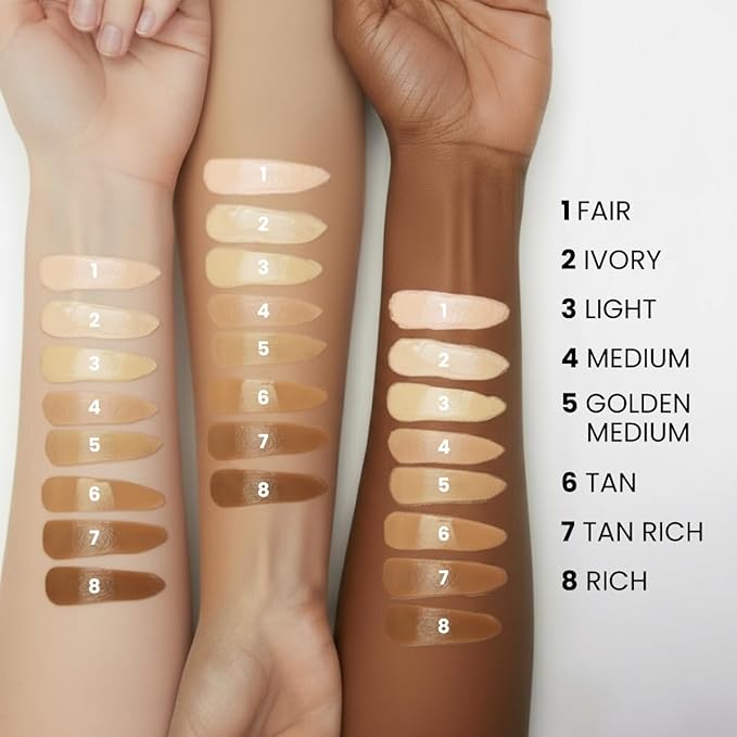 Prime Prometics PrimeSkin CC+ Cream for Mature Women – Liquid-to-Powder Foundation – Blurs Pores & Covers Age Spots – Crease-Free, Hydrating & Soft-Matte Finish for Sensitive Skin (Ivory)