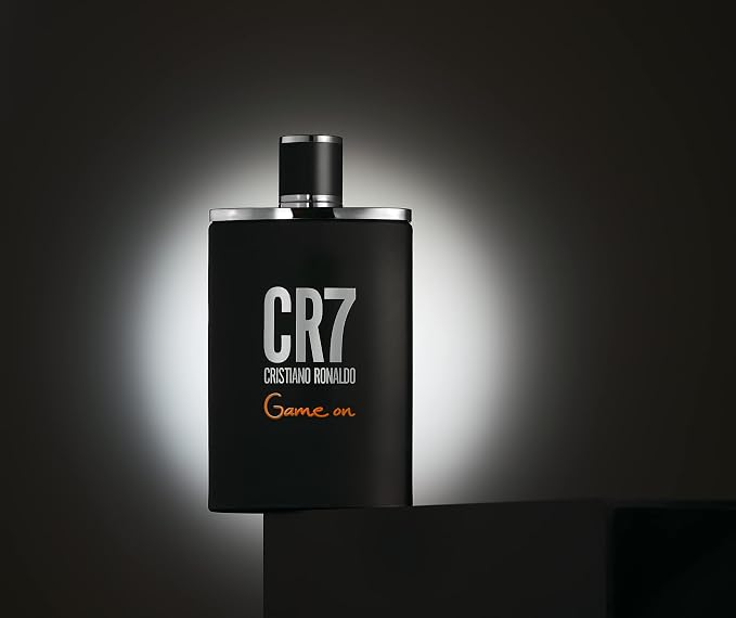 Cristiano Ronaldo CR7 Game On - Aromatic Fragrance For Men - Woody And Alluring Scent - Tropical And Dense Essence - A Dark And Sophisticated Aesthetic - Bold And Long Wearing - 3.4 Oz EDT (Pack of 2)