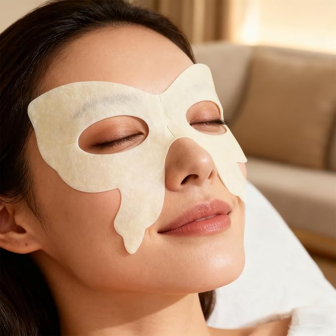 Collagen Firming Anti-Wrinkle Butterfly Eye Masks with Hydrolyzed Collagen & Niacinamide – Hydrogel Under Eye Patches for Dark Circles, Puffiness, and Fine Lines – 5 Pairs per Pack