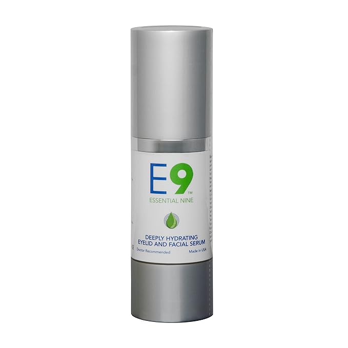 Eye Eco Essential 9 Eyelid and Facial Serum - 1.02 oz - Hydrating Anti Aging Serum with Aloe, Chamomile & Green Tea
