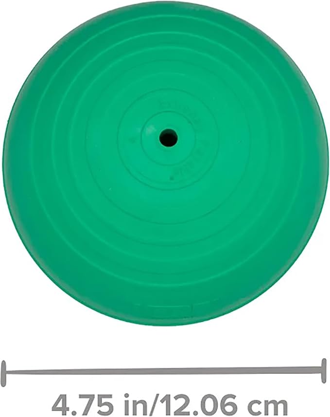 PetKORE: KoreFlex Ball - 4.75" Large, Green, Dog Toy, Shape Maintaining Rubber, Treat Stuffing Center, Bounce-Fetch-Chew, Pet Indoor-Outdoor Play
