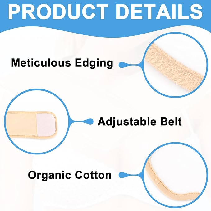 Castor Oil Pads for Shoulder and Neck,Castor Oil Pack Wrap Overnight,Castor Oil Pads Reusable for Relieve Shoulder and Neck Inflammation(Castor Oil Not Included)