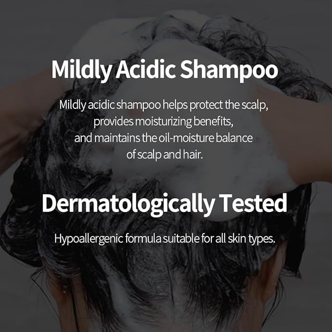JHP Calming Scalp Dandruff Cool Shampoo - with Extract, Healthy Cleansing Shampoo, Removal of Residue, Oily Hair and Scalp Care, 500ml K-Beauty