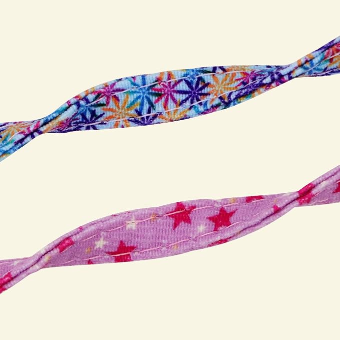 Cat Collars for Girl Cats & Boys, 2 Pack Soft Cotton Breakaway Collar with Removable Bell and Cute Charms, Adjustable Safety Pet Necklace, Colorful