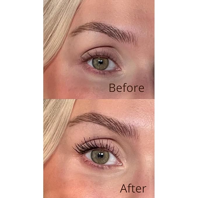 Sandstone Scandinavia Volume Nature Plus - Hypoallergenic Mascara Sensitive Eyes - Smudge- & Sweatproof, Volume and Lengthening - Allergy tested - Vegan - Non Toxic