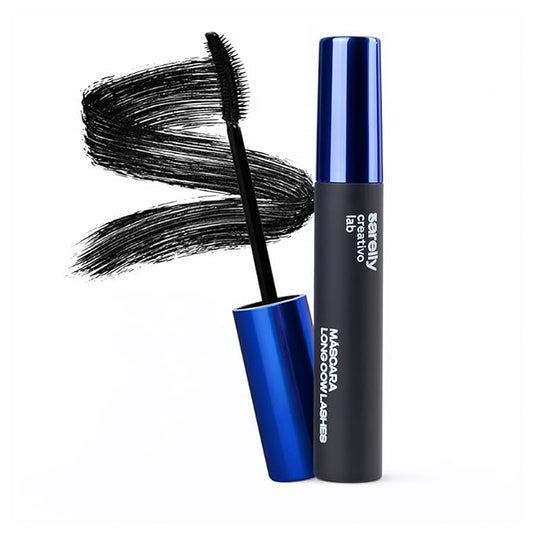 SARELLY, Long Cow Lashes Mascara, Waterproof, Nourishing, Lash-Conditioning, Clean Beauty, Sarelly Creative Lab