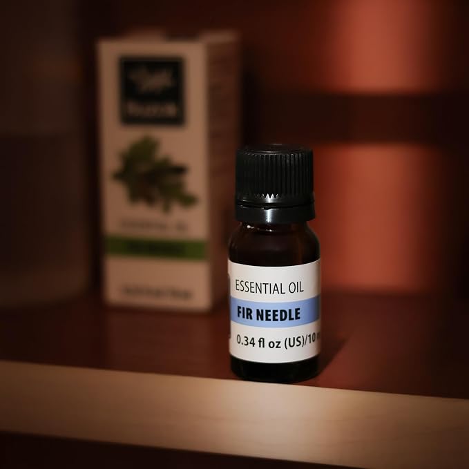 Fir Essential Oil – Fresh Pine Aroma Oil for Diffusers, Aromatherapy & Home Fragrance – Crisp Forest Scent – 0.34 fl oz (10 ml)