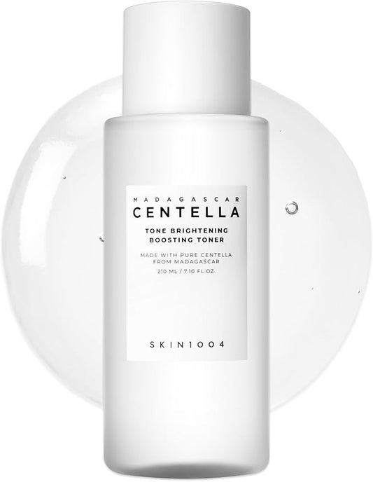SKIN1004 Tone Balancing Boosting Toner, Korean Face Toner for Dark Spot, Centella Toner with Niacinamide & MadeWhite, Gentle Exfoliating, Radiant Skin, Daily Korean Skin Care, 7.10 fl.oz / 210ml