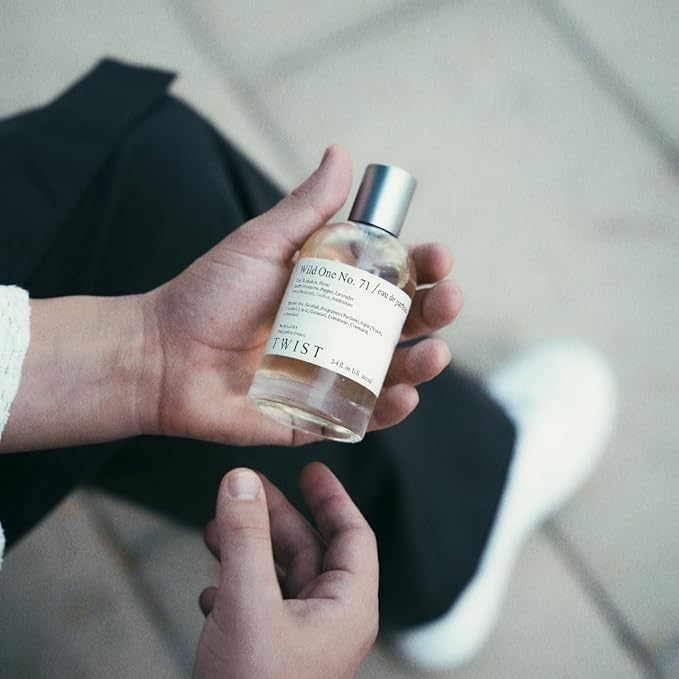 Twist Salt No. 75 - Eau De Parfum Inspired by J. Malone Wood Sage & Sea Salt, Long-Lasting Perfume For Women & Men, Paraben Free, Vegan, Clean Ingredients, Unisex - Spray 100 ml | 3.4 fl. oz.