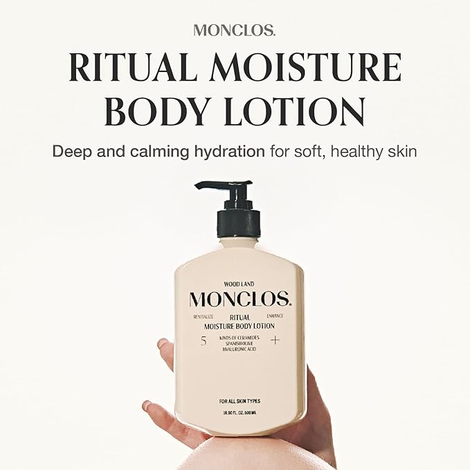 Ritual Moisture Body Lotion (10.14 fl oz) - Hydrating pH-Balanced Body Moisturizer with Olive Oil, Squalane, and 5-Complex Hyaluronic Acid for Smooth and Comfortable Skin