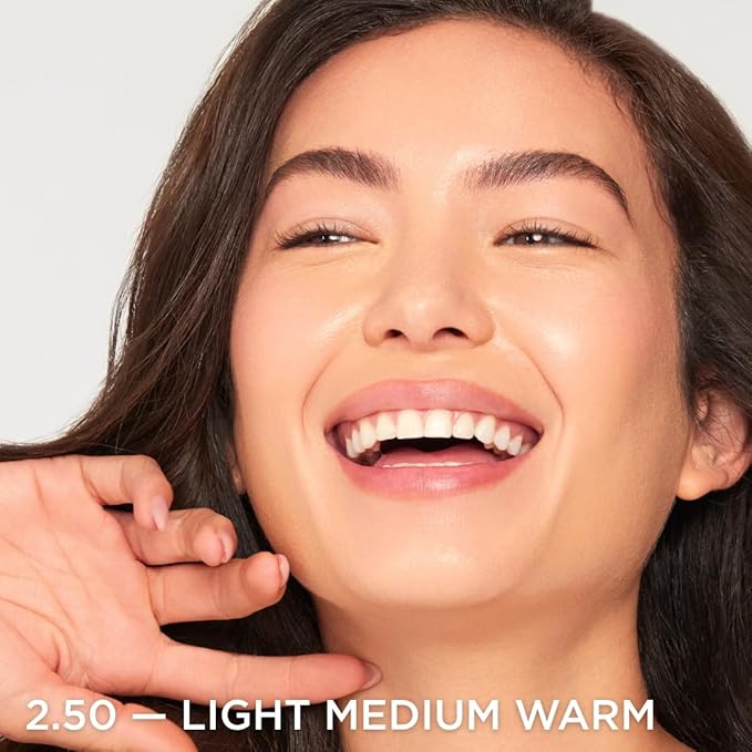 HALEYS Re-form Luminous Skin Foundation, VEGAN + CRUELTY-FREE, Blurs, Conceals, Blendable, Buildable Med-to-Full Coverage, Weightless, Oil-free, All-Day Wear, Hyaluronic Acid, All skin types (2.5)