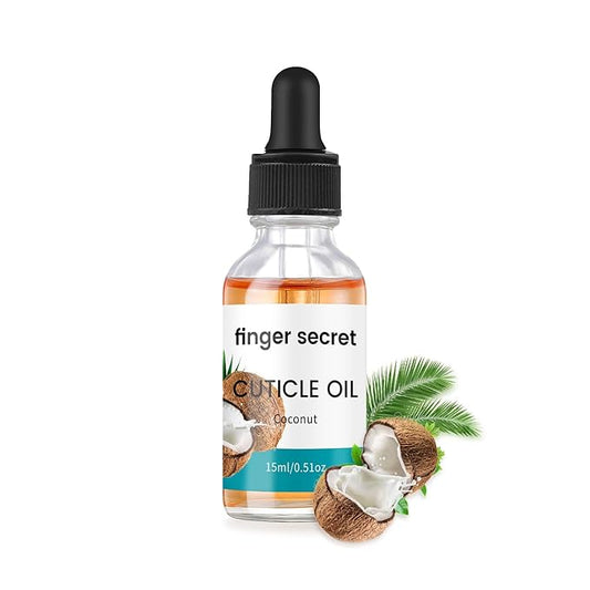 Cuticle Oil,15ml Cuticle Oil Coconut Aroma,Nail CutiCle Oils for Moisturizes&Strength Nail,Professional Manicure & Pedicure Accessory