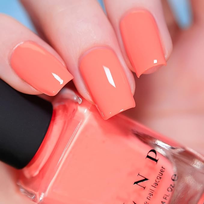 ILNP Sunny Days - Radiant Neon Peach Cream Nail Polish