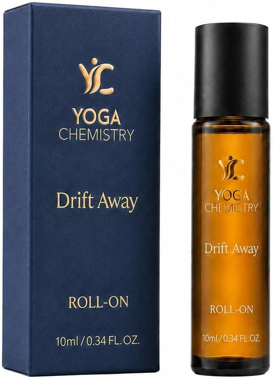 Drift Away Essential Oil Roll On | Sleep & Rest Mood Ritual | Pre-Diluted Aromatherapy Pulse Point Roll On | 100% Pure Essential Oils | Floral Warm Spiced Blend | 10 ml / 0.34 fl oz
