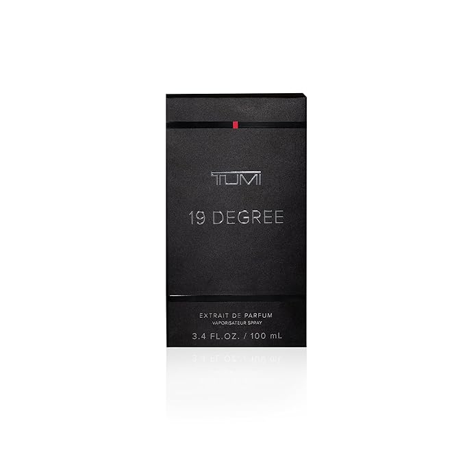 TUMI 19 Degree - Liquid Perfume Fragrance for Men - Bold & Woody Cologne with Leather & Amber Fragrance Notes - 3.4 Fl Oz