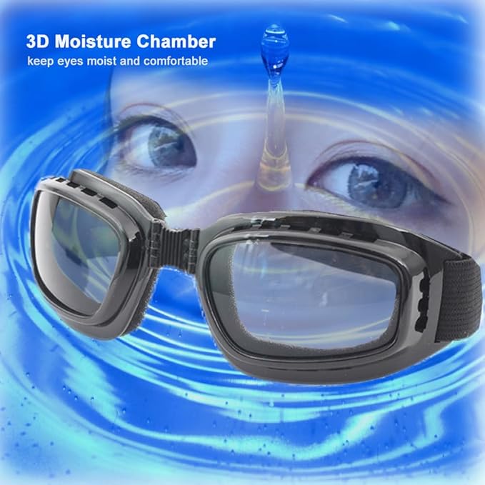 Aquatic Hydrating Dry Eyes Relief Mask, Best Eye Mask For both Elderly People and Young People,Dry Eyes Supplement， Dry Eye Mask，Night time Dry Eye Mask，Insulating Glass, Dry Eyes Sleep Mask