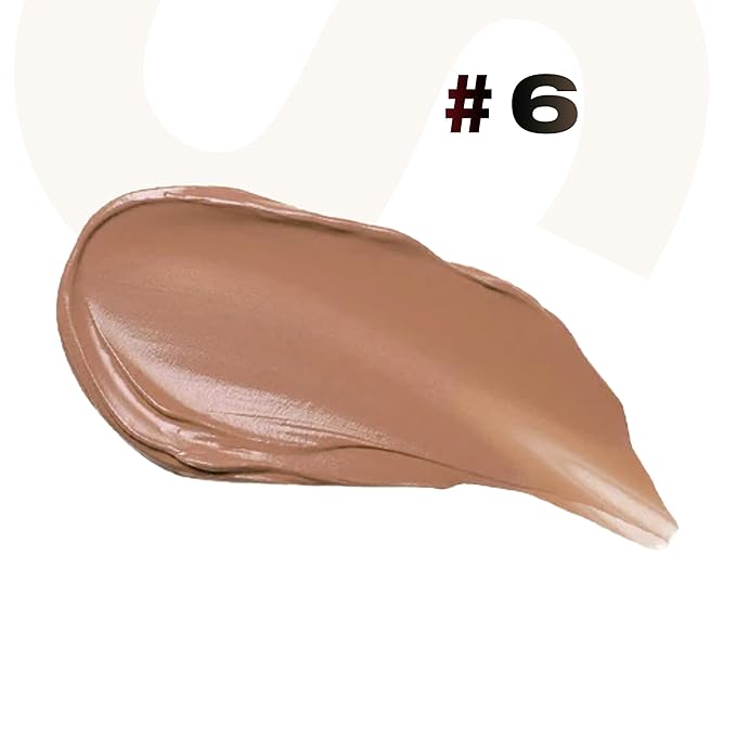 Beauty Balm Skin Tint 2 Pack (Shade 6) Serum-Boosted Stick for Black Women, Hybrid Foundation and Skincare, Sheer-to-Light Buildable Coverage