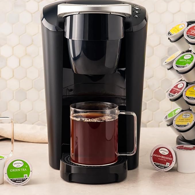 Twinings of London Chai Tea K Cup Pods for Keurig, Caffeinated Sweet and Savory Spice Black Tea Blend, Cinnamon, Cardamom, Cloves, and Ginger, 12 K Cup Tea Pods