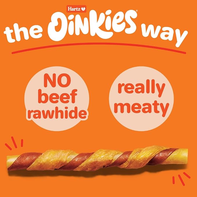 Oinkies Chickentastic Hearty Twists, 24 Count