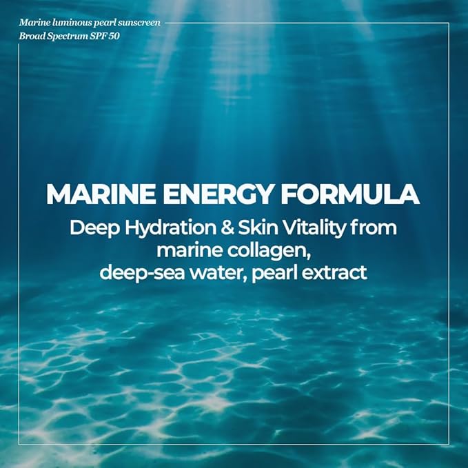 JMsolution Sunscreen Buy 2, Get 1 Marine Luminous Pearl 1EA Heart Leaf Sunscreen 2EA