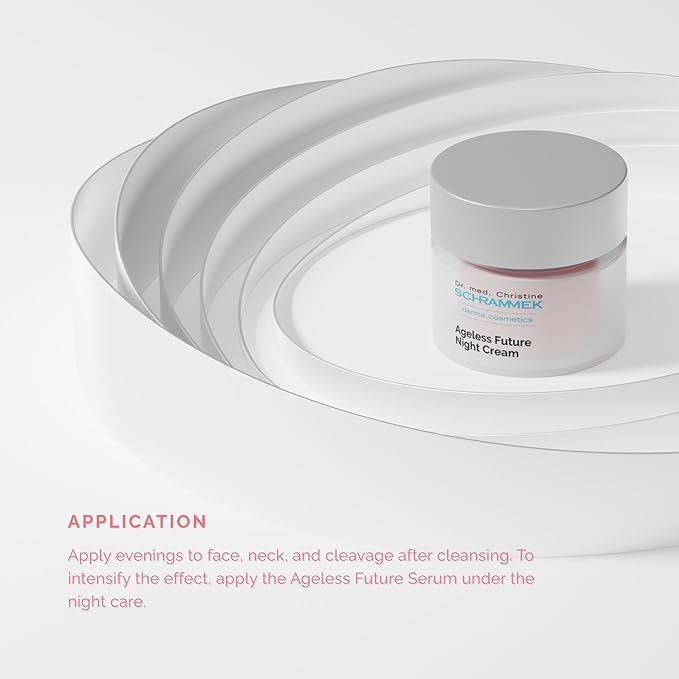 Ageless Future Night Cream (1.7 fl oz) - Skin Improving Anti-Aging Night Care – Regenerating Night Cream - with Vitamin A - Skin Care - Dr. Schrammek