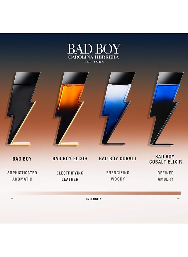 Bad Boy Elixir by Carolina Herrera for Men - 3.4 oz EDP Spray