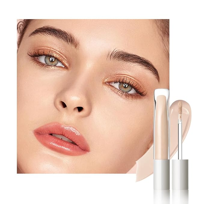 Kaely Liquid Concealer for Older Women, Under Eye Brightener Full Coverage Concealer for Dark Circles, Color Correcting Foundation Face Makeup Waterproof, Vegan & Cruelty-Free, 05 Medium