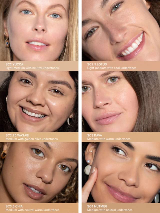 ILIA - True Skin Serum Concealer | Non-Comedogenic, Cruelty-Free, Vegan, Safe For Sensitive Skin, Reduces Appearance of Dark Circles + Blemishes (Chia SC3.5, 0.16 oz | 5 ml)