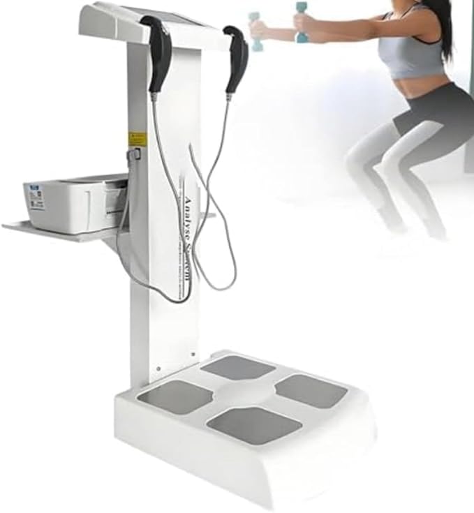 Digital Body Composition Analyzer with Ultrasonic Technology and Printer for BMI Measurement in Pharmacy and Hospital Settings