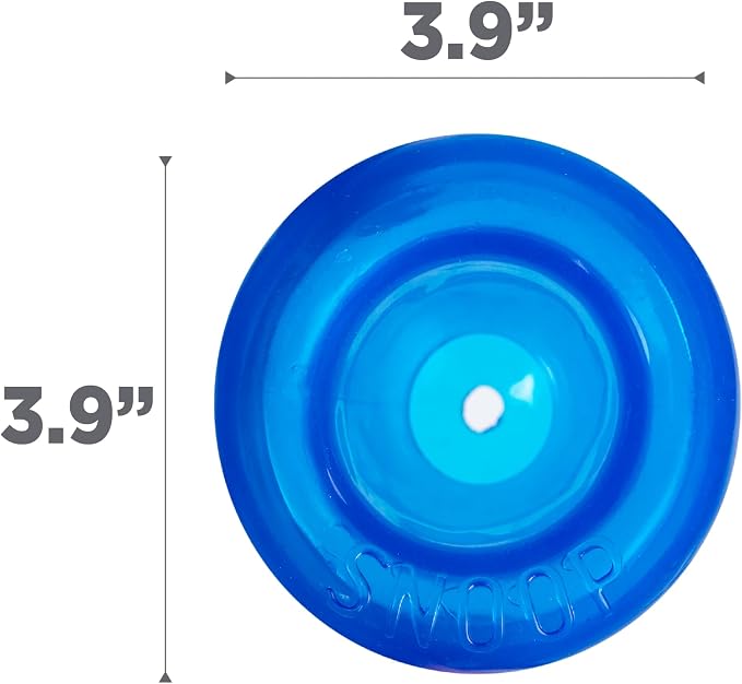Outward Hound Lil' Snoop Interactive Treat Dispensing Dog Toy, Blue, 3.9" | Rolls & Bounces, Treat Stuffer, Puzzle Ball & Slow Feeder, Mint Scented, Easy Clean, No BPA, Enrichment, Small to Medium Dogs