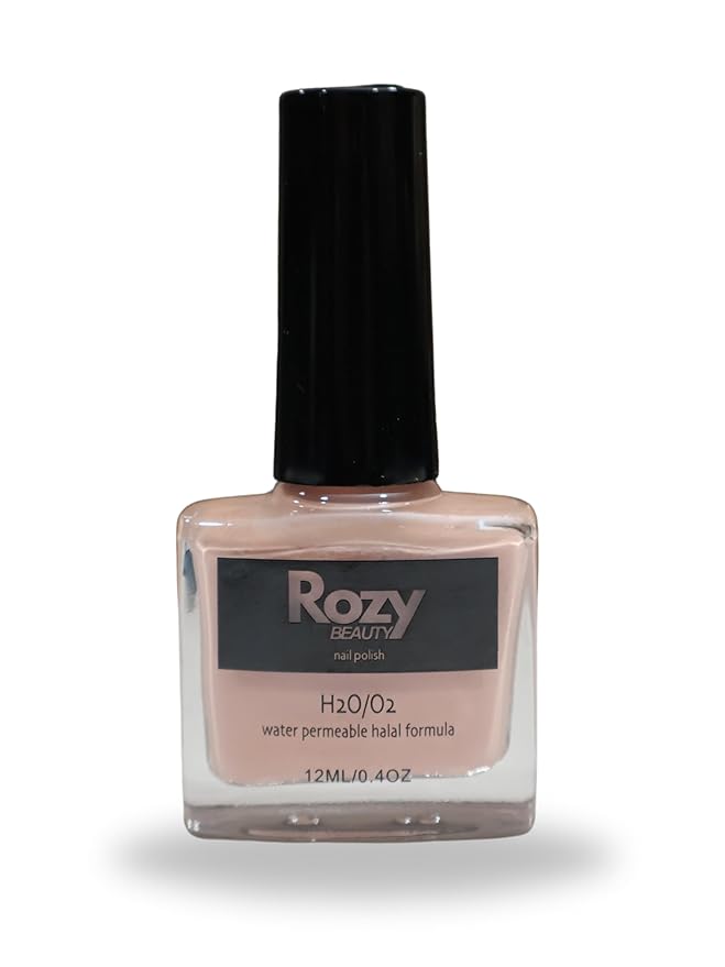 Halal-Certified, Wudu Friendly, Water Permeable, Breathable, and Fast Drying Nail Polish (Dainty, 12 ml)