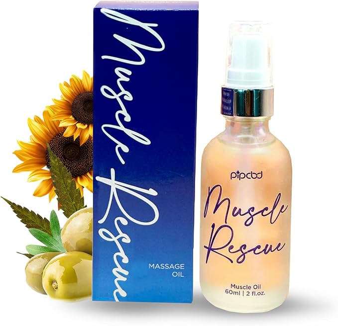 Hemp Based Massage Oils for Couples & Date – Natural Pain Relief Massage Oil for Muscle Relaxing - Natural & Clean Ingredients, Body Oil for Men, Women Personal Use | 2 Fl Oz