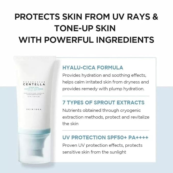 SKIN1004 - Madagascar Centella Hyalu-CICA Water-Fit Sun Serum 2-pack OTC