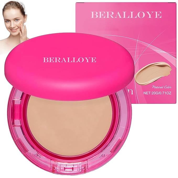 Plumping Peptide Liquid Foundation, Hydrating & Age-Defying Makeup for Mature Skin, Medium Buildable Natural Coverage for All Skin Types, （Natural Color -1PCS)