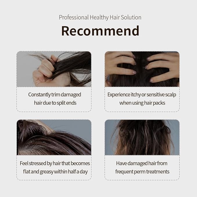 JHP(Clinical Certification) Green Leaf Argan Protein Treatment Hair Pack - Extracted, Ultra Damaged Hair Nutrition Care, Cuticle Gloss Improvement, 500ml K-Beauty