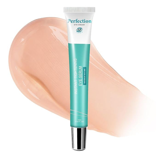 Instant Eye Tightener Cream - Eye Care, Under Eye Lift Serum, Bags and Dark Circles, Reduces Fine Lines & Crow's Feet Instantly, Puffiness, Smooths Wrinkles & Fine Lines in Minutes,15 ML